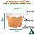 Saia para Cupcake Grande Wrapper Poá Bolinhas Laranja (7.5x5x4.5) (48un) Papel Cartão 250g com Plastificação - Imagem 2
