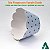 Saia para Cupcake Grande Wrapper Poá Bolinhas Azul/Marrom (7.5x5x4.5) (48un) Papel Cartão 250g com Plastificação - Imagem 4