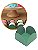 Forminha de Papel Verde Escuro 200un Caixetas Decorativas para Docinhos de Festas Cod.FPVDESC - Imagem 1