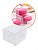 25 Caixa de Acetato para Macaron Bem Casado 5x5x3cm BAX-206 Embalagem Transparente - Imagem 1