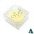 25 Caixa de Acetato para Macaron Bem Casado 5x5x3cm BAX-206 Embalagem Transparente - Imagem 6