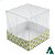 Caixa de Acetato com Base Estampa Futebol Brasil (6x6x6cm) Kit 25un Embalagem de Plástico Transparente - Imagem 6