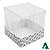 Caixa de Acetato com Base Estampa Futebol (6x6x6cm) Kit 100un Embalagem de Plástico Transparente - Imagem 6