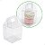 Caixa de Acetato, Caixa para 2 Macaron BAX-41 (5x5x6 cm) (100un) Embalagem de Plástico Transparente para Artesanato - Imagem 1