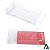 Caixa de Acetato PXTAB-250g (14x7,2x2,4cm) (100un) Caixa para Tablete 250g, Barra Derretida, Tijolo, 3D, Triângulo BWB - Imagem 3