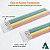 Caixa de Acetato PXLapis-1 (4,2x1x19,3 cm) (100un) Caixa para 06 Lápis de Cor Sextavado Ø7mm Pente Lembrancinha - Imagem 3