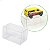 Caixa de Acetato BAX-233 (5x5x8 cm) (100un) Caixa para Carrinhos Hot Wheels, Miniaturas Coleção Mini Carros - Imagem 1