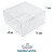 Caixa para Sapatinho com Sola de Borracha e Crochê PX-234 (14x14x7 cm) (100un) Caixa para Sapatinhos 12cm ou RN Tiaras - Imagem 2