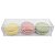 Caixa de Acetato PX-239 (15X5X3,5 cm) Kit 500un Embalagem para 3 Macaron Caixa de Plástico Transparente - Imagem 3