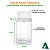 Caixa de Acetato Transparente PX-242 (4.5x4.5x6.5 cm) (100un) Caixa para Beauty Blender Esponja de Maquiagem Esponjinha - Imagem 2