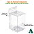 Caixa de Acetato Transparente PX-242 (4.5x4.5x6.5 cm) (500un) Caixa para Beauty Blender Esponja de Maquiagem Esponjinha - Imagem 7