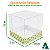 Caixa de Acetato com Base Estampa Futebol Brasil (7.5cm) Kit 100un Embalagem de Plástico Transparente - Imagem 5