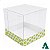 Caixa de Acetato com Base Estampa Futebol Brasil (8.5cm) Kit 25un Embalagem de Plástico Transparente - Imagem 6