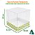Caixa de Acetato com Base Estampa Futebol Brasil (8.5cm) Kit 75un Embalagem de Plástico Transparente - Imagem 5