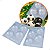 Kit 2 Forma para Chocolate com Silicone Bola De Futebol 65mm Copa Do Mundo Cod.10034 BWB - Imagem 1