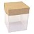 Caixa de Acetato PMB-1 Kraft (10x10x12.5 cm) (10un) Caixa para Embalagem - Imagem 3