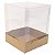 Caixa de Acetato PMB-1 Kraft (10x10x12.5 cm) (10un) Caixa para Embalagem - Imagem 1