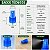 Kit 5 Válvula Spray Lisa AZUL ESCURO R20/410 Pet Shop Aromaterapia Hotelaria Barbearia Estética - Imagem 3