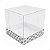 KIT 50un Caixa de Acetato com Base Futebol (8,5cm) Embalagem de Plástico Transparente - Imagem 1