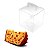 Caixa de Acetato PX-Tone 500g (15x15x16,3 cm) (5un) Embalagem para Bolos, Bentô Cake e Panetone, Embalagem Transparente - Imagem 6