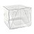 10 Caixa de Acetato PX-224 (3,5x3,5x2,9 cm) Embalagem de Plástico Transparente - Imagem 3