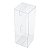 10 Caixa de Acetato PX-220 (3,5x3,5x16 cm) Embalagem de Plástico Transparente - Imagem 1