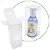 Caixa de Acetato Transparente PXGar-1 (3,5x3,5x10 cm) (25un) Embalagem de Acetato para Mini Garrafinha 50ml - Imagem 1
