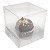 KIT Caixa para 1 Cupcake Grande (8,5x8,5x8,5 cm) Caixa e Berço KIT21 10unids Caixa de Acetato - Imagem 5