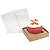 KIT Caixa para 1 Cupcake Grande (8,5x8,5x8,5 cm) Caixa e Berço KIT50 10unids Caixa de Acetato - Imagem 5