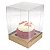 KIT Caixa para 1 Cupcake Grande (8,5x8,5x12 cm) Caixa e Berço KIT51 10unids Caixa de Acetato - Imagem 1