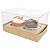 KIT Caixa para 2 Cupcakes Grandes (17,6x11x9 cm) Caixa e Berço KIT54 10unids Caixa de Acetato - Imagem 1