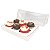 KIT17 Caixa para 6 Cupcakes Grandes (25x19x9 cm) Caixa e Berço (10pçs) Caixa de Acetato - Imagem 4