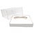 25 Caixa de Acetato KIT58 Branco (19x17,5x9 cm) Caixa para Meio Ovo de Coração 500g para Forma 46 BWB Caixa e Berço - Imagem 5