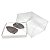 KIT Caixa para Barca M Chocolate (19x17,5x9 cm) Caixa e Berço KIT94 10unids Caixa de Acetato - Imagem 2