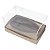 KIT Caixa para Barca G Chocolate (17,6x11x7 cm) Caixa e Berço KIT99 10unids Caixa de Acetato - Imagem 4