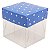 Caixa de Acetato com Base Azul Escuro Poá (50pçs) - Imagem 3