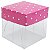 Caixa de Acetato com Base Pink Poá 10unid - Imagem 2