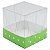 Caixa de Acetato com Base Verde Claro Poá (50pçs) - Imagem 3