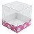 Caixa de Acetato com Base Pink Xadrez (50pçs) - Imagem 3