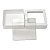 Caixa 9 Visor (Branca) (12x11x4 cm) 10unid Embalagem Doces - Imagem 2