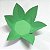 Forminha de Papel Flor Verde Claro (2.3x2.3x3 cm) 100unid Docinhos - Imagem 1