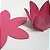 Forminha de Papel Flor Pink (2.3x2.3x3 cm) 100unid Docinhos - Imagem 3