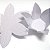 Forminha de Papel Flor Lilas (2.3x2.3x3 cm) 100unid Doces - Imagem 2