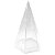 25 Caixa de Acetato Cone-2 Plástico Caixa para Cone Trufado (7x7x12 cm) Embalagem de Plástico Transparente - Imagem 5