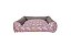 Cama King Tricoline Suede Lumix Rosa Cães Zarablue - Imagem 1