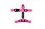 Peitoral H para Cachorro e Gato Pink ZaraBlue - Imagem 3