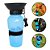 Bebedouro Squeeze Cantil Portátil de Plástico com Velcro Para Cachorro 600ml - Imagem 6