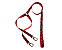 Guia Dupla para passeio Cachorro Red Mouse ZaraBlue - Imagem 1