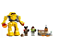 Lego Disney Buzz Lightyear Perseguição Do Zyclops 76830 Quantidade de peças 87 - Imagem 2
