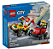 Lego Carros De Corrida Pizza Vs Caminhão Dos Bombeiros 60458 - Imagem 1